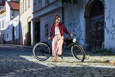 Greaser CLASSIC Full Black - Electric bicycle